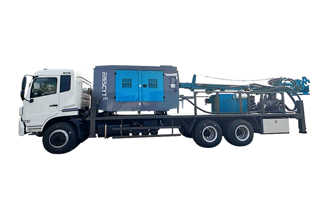 ruck-mounted Reverse Circulation Drilling Rig